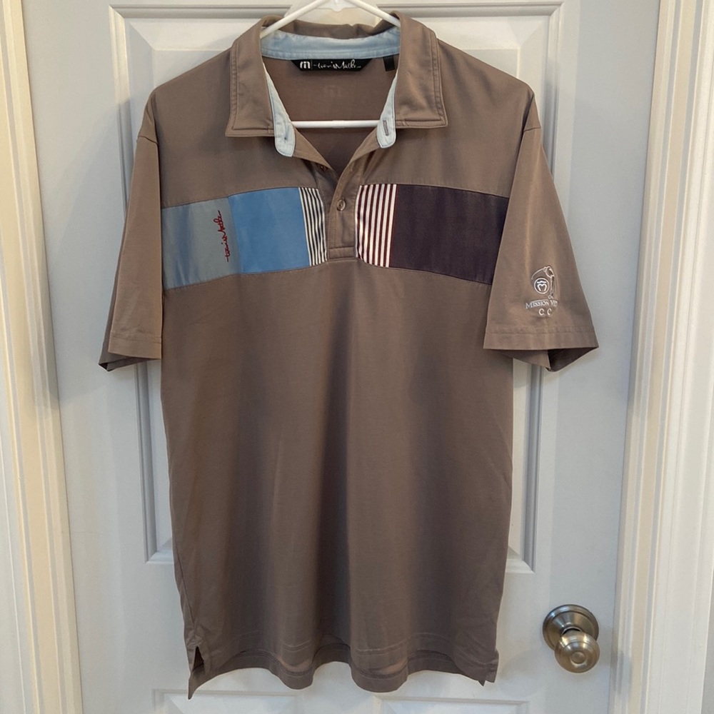 Travis Mathew medium golf shirt